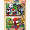 Educa Spidey And His Amazing Friends Puslespill 2x25 Brikker