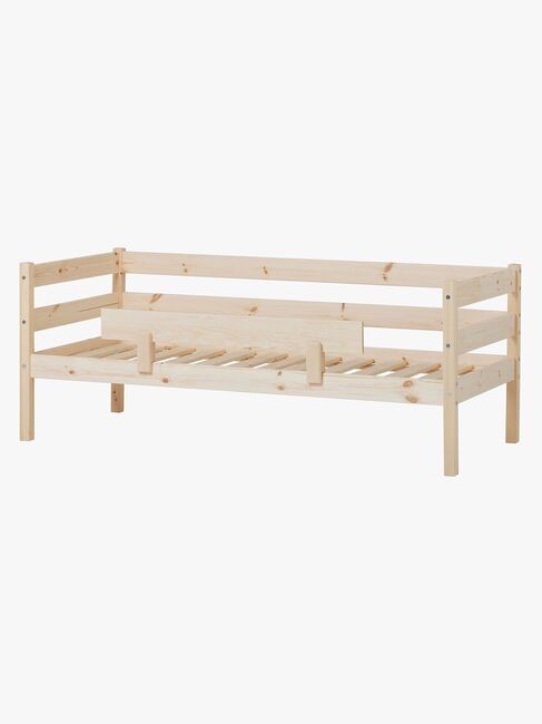 Hoppekids ECO Comfort Enkeltseng med Sikkerhetsskinne 70x160, Tre