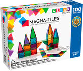 Magna-Tiles Byggesett Clear colors 100 Deler