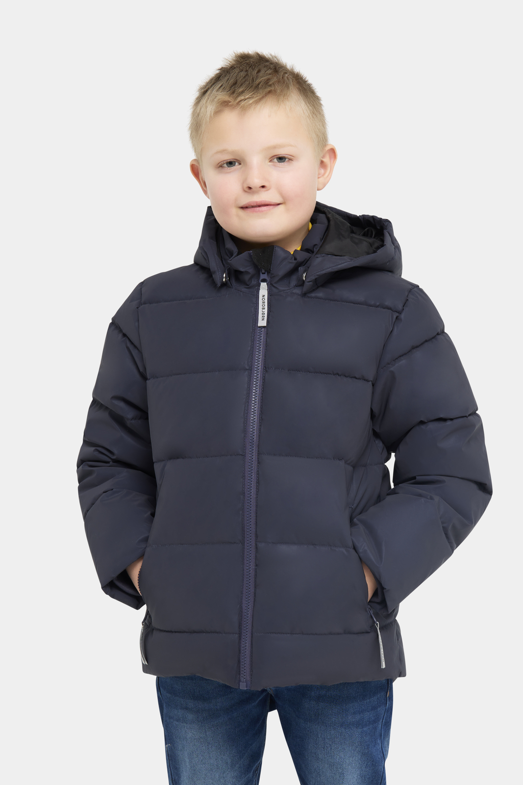 Nordbjørn Star Reflekterende Vinterjakke, Steel Blue