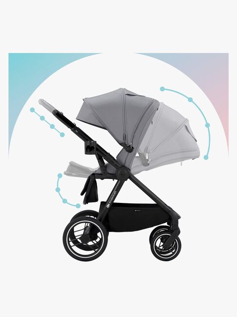 Kinderkraft NEA 2-in-1 Duovogn, Midnight Black