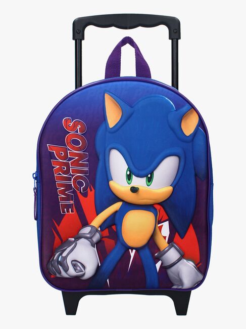 Sonic The Hedgehog Great Escapes 3D Trolley Ryggsekk 9L, Blå