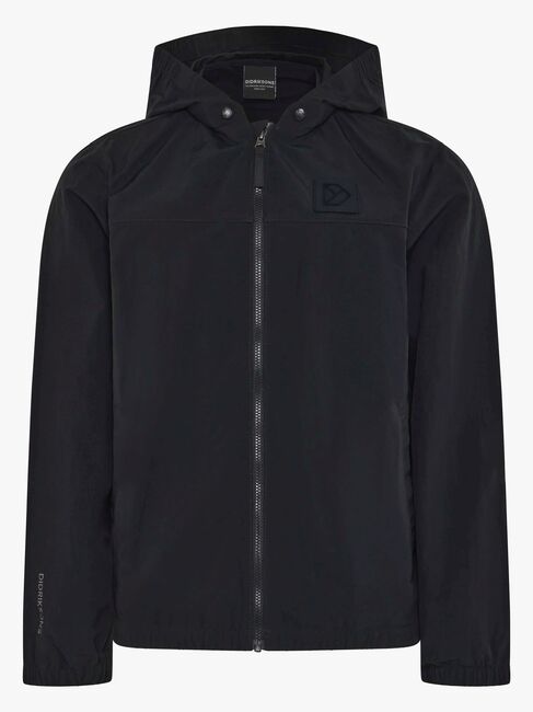 Didriksons Jasper Vindtett Friluftsjakke, Black