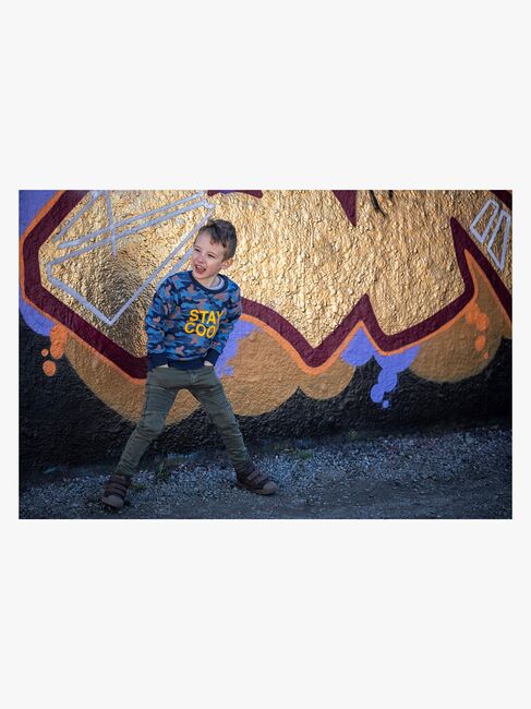 Luca & Lola Vincenzo Genser, Blue Camouflage