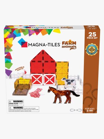 MAGNA-TILES Bondegårdsdyr Byggesett 25 Deler