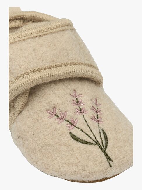 Mikk-Line Tøfler Ull, Off White