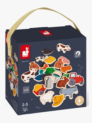 Janod Magneter Bondegård Tre 24 Stk