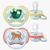 Philips Avent Ultra Air-smokk 0-6 m, 2-pakning, blå/lysegrønn