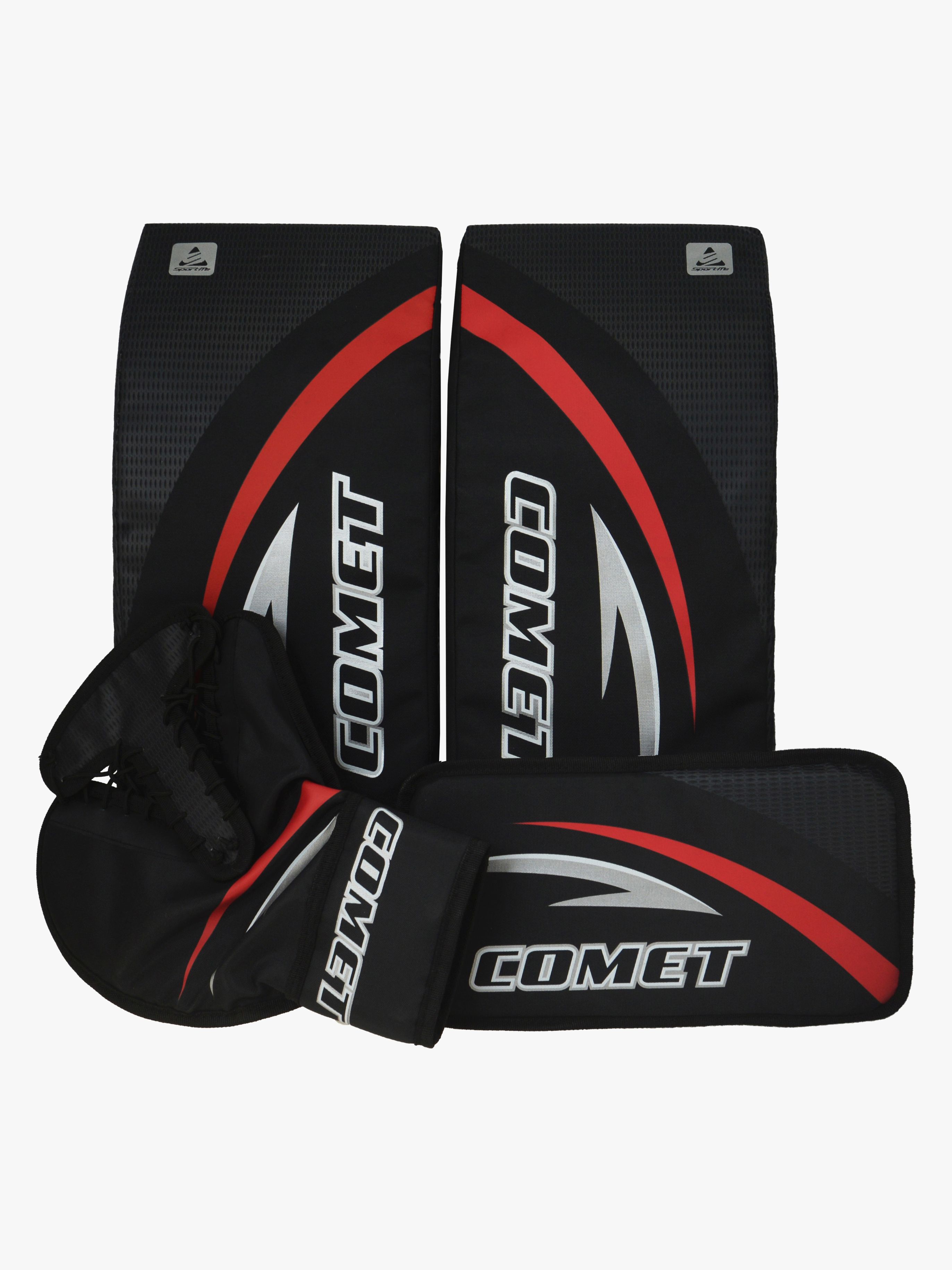 SportMe Comet Street Hockey Keepersett, Svart - Ishockey