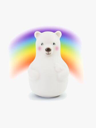 Pabobo Nattlampe Fargesensor Bjørn