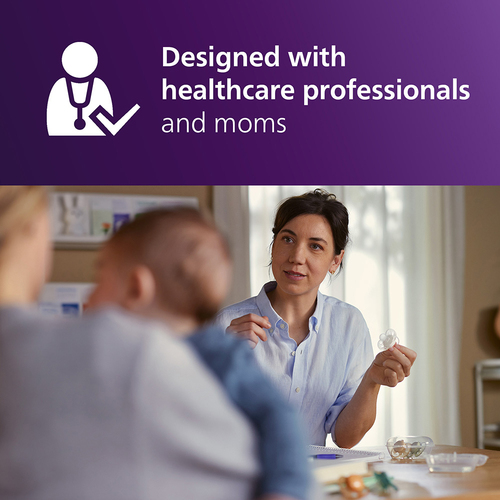 Philips Avent Ultra Air smokk Night 6-18 m, 2-pakning, blå/turkis