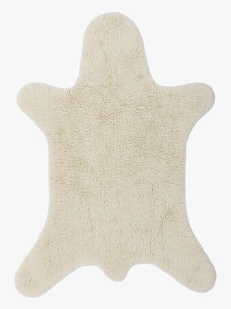 Bloomingville Gulvteppe Bjørn 140x200, Hvit