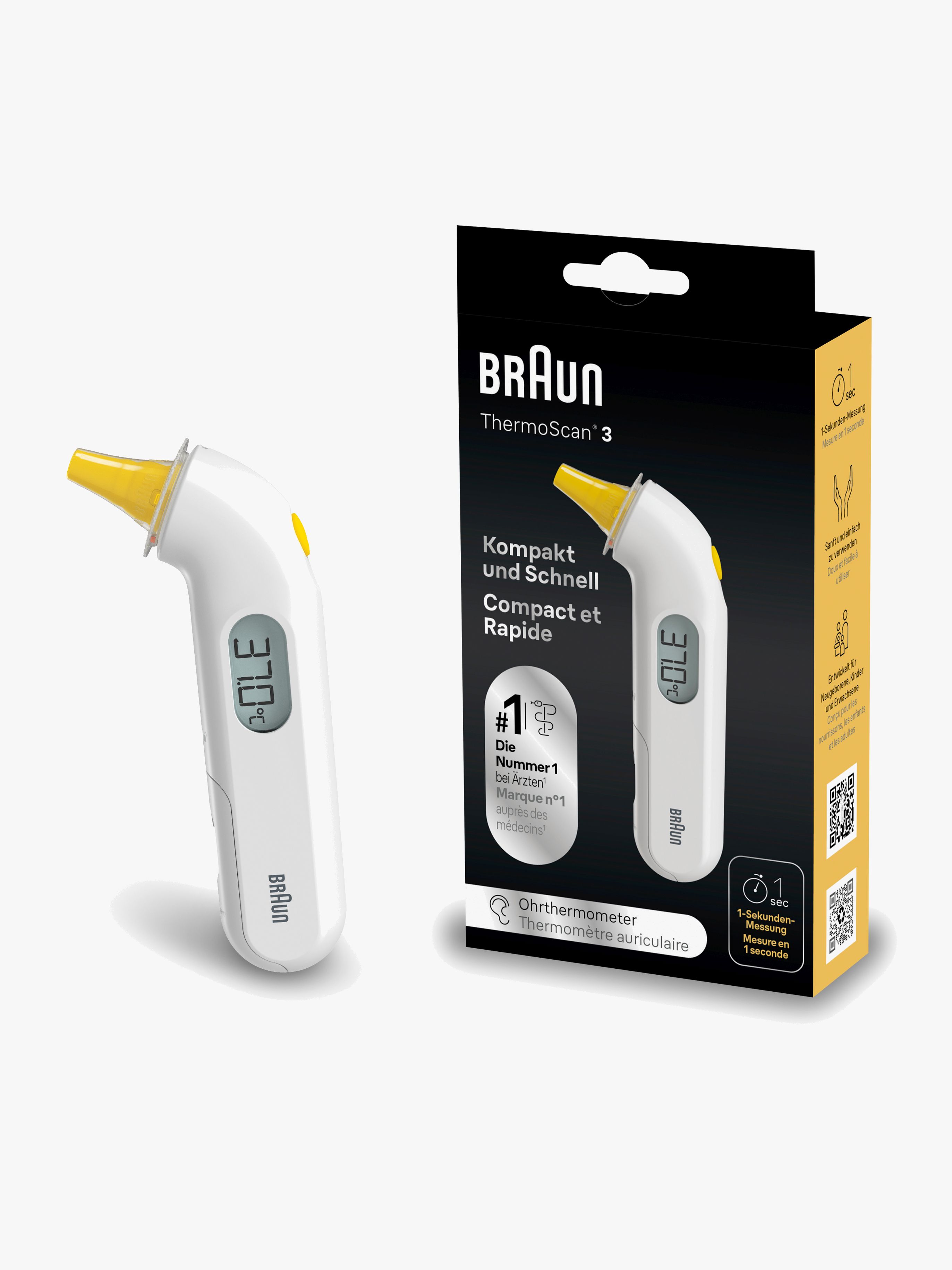 Braun Thermoscan 3 Termometer - Febertermometer
