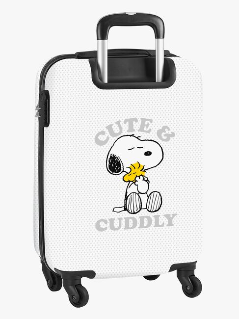Snoopy Kabin Trillekoffert 40L Friends Forever, Hvit