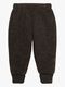 Mikk-Line Fleecebukser Merinoull, Dark Brown Melange