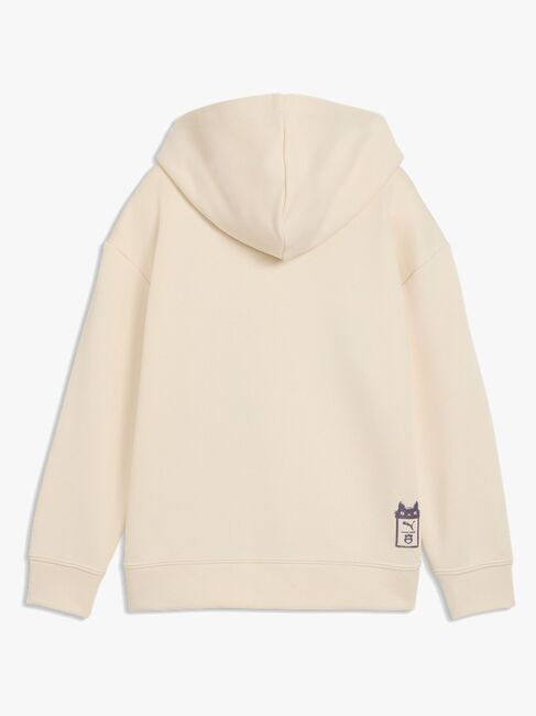 Puma Gabby's Dollhouse  Avslappet Hettegenser, Hvit