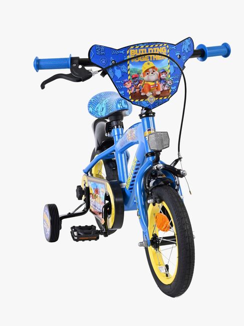 Paw Patrol Rubble & Crew Sykkel 12 Tommer, Blå