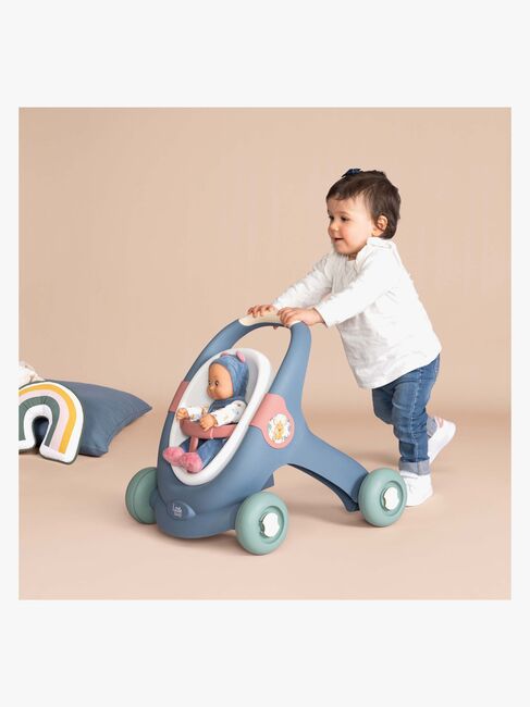 Smoby Little Smoby 3-in-1 Gåvogn med Dukke
