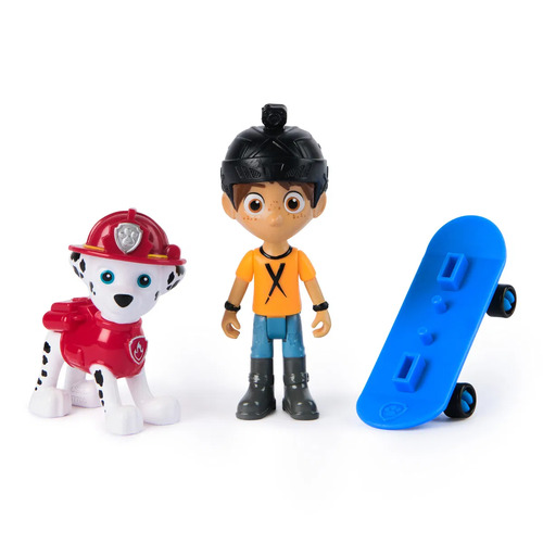Paw Patrol Hero Pup Sett Daring Danny og Marshall