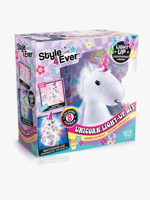 Style 4 Ever Hobbysett DIY Enhjørning med Lys