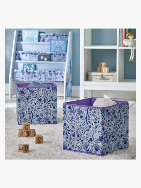 Disney Frozen Oppbevaringskasser 2-Pack, Lilla