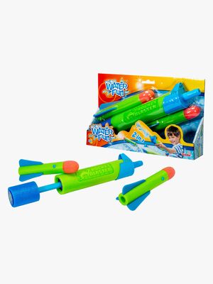 Simba Toys Water Fun 2-i-1 Vannrakett med 2 Raketter