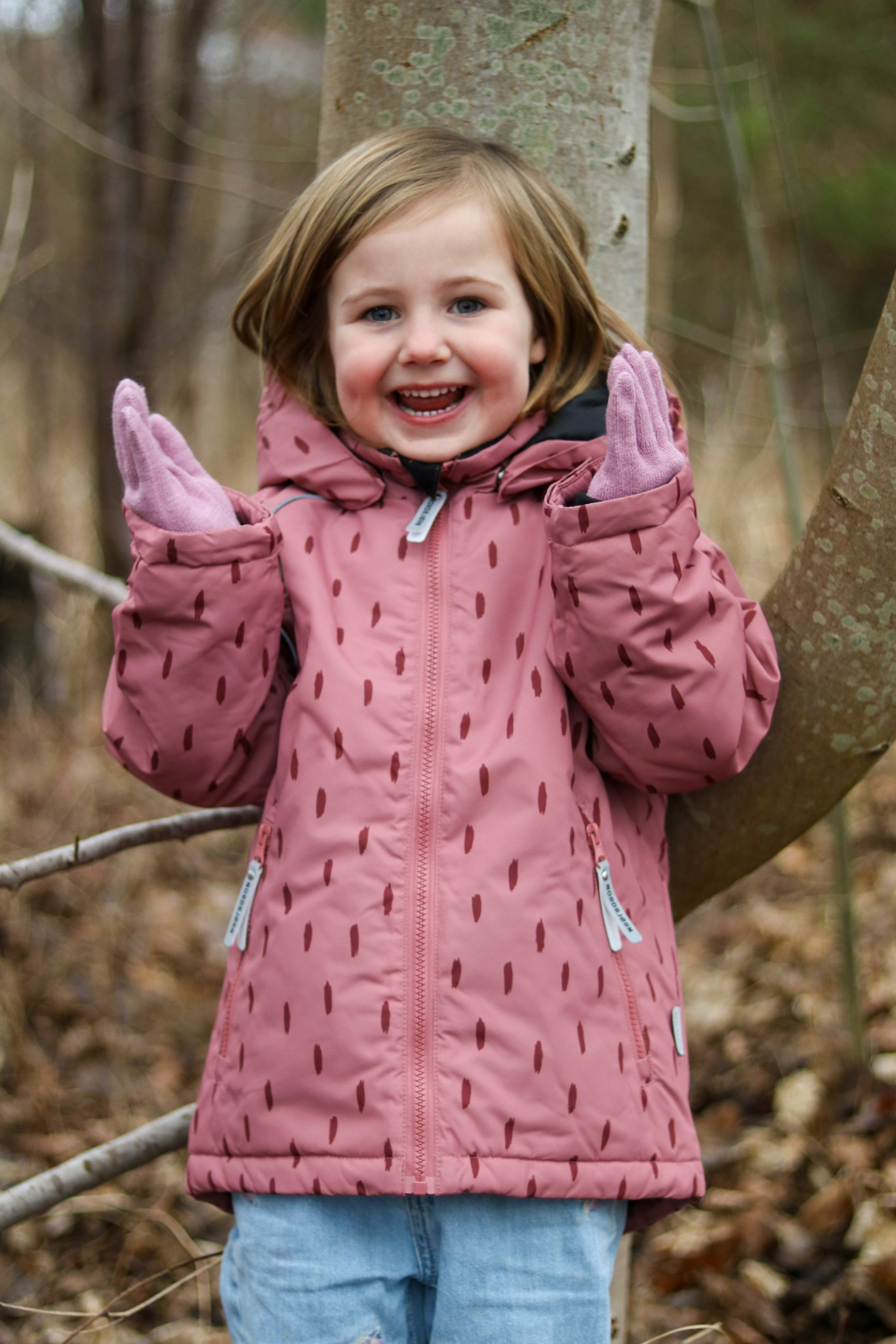 Nordbjørn Iowa Vinterjakke, Rosa