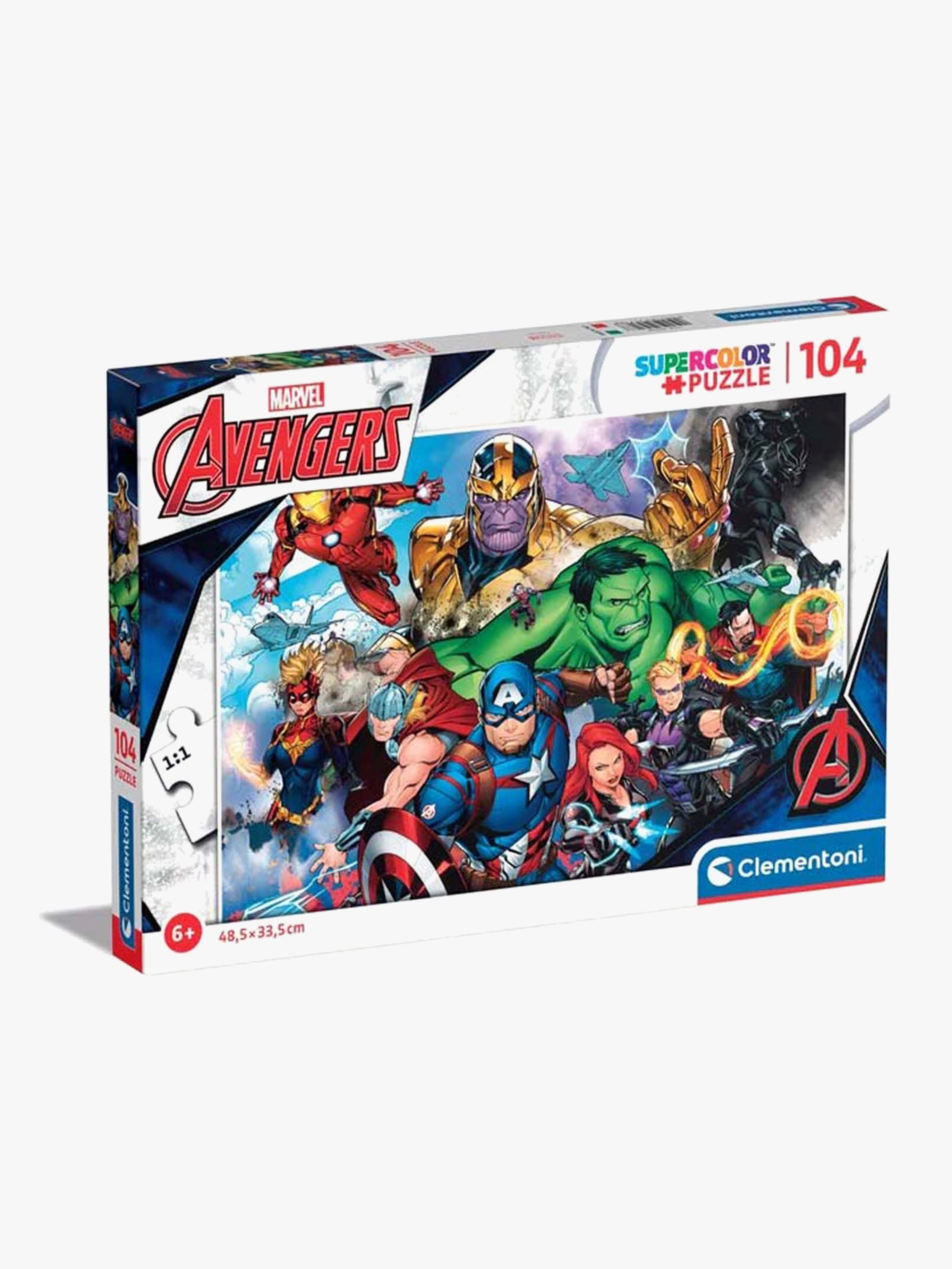 Marvel Avengers Puslespill 104 Brikker - Barnepuslespill