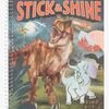Dino World Stick & Shine Fargeleggingsbok