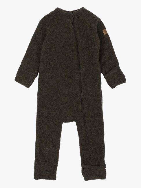 Mikk-Line Ulldress Merino, Dark Brown Melange