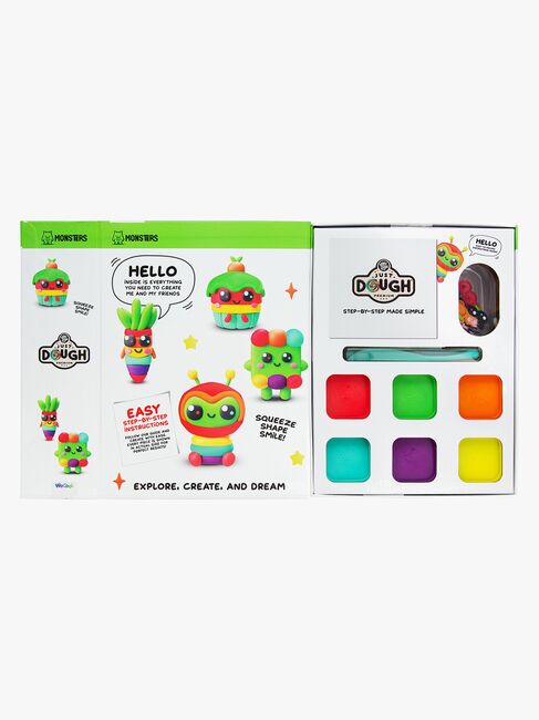 Just Dough Lufttørkende Leire Fremmed 57 g, 6-Pakk