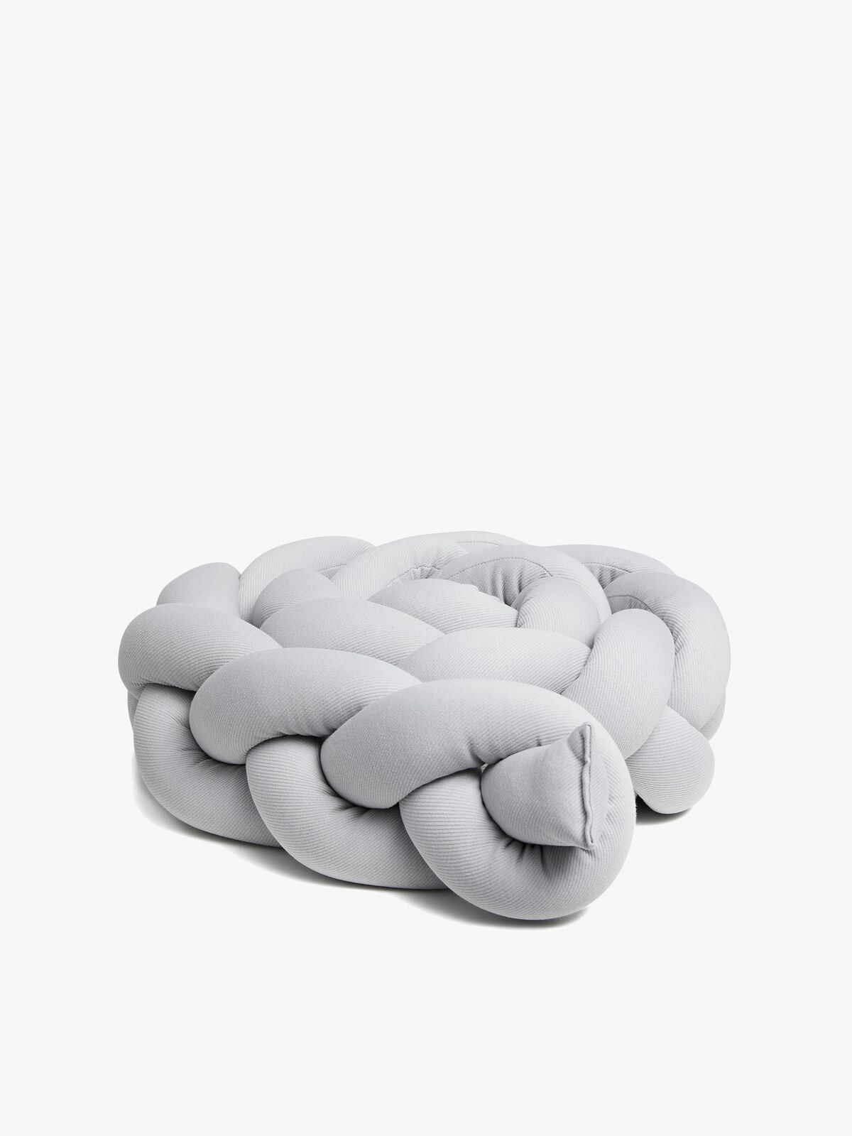 Alice & Fox ALEAH Flettet Sengekant 200cm, Light Grey