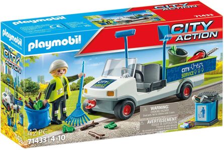 Playmobil 71433 City Life Gatefeier med Kjøretøy