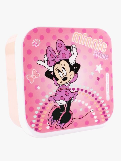 Disney Minni Mus 3 in 1 Snackboks Fresh Bites, Rosa