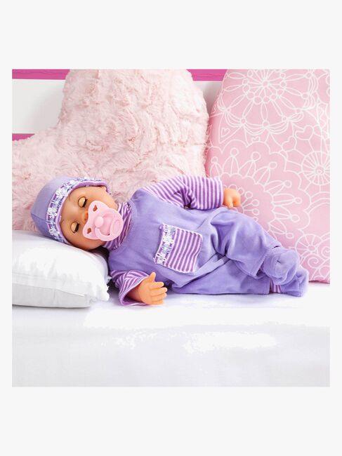 Bayer Design First Words Dukke 38 cm, Lilla