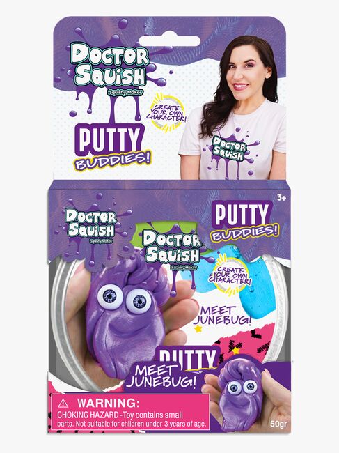 Doctor Squish Putty Buddies Slim Junebug 50g