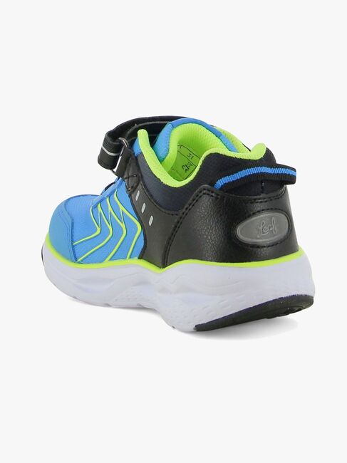 Leaf Varberg Blinkende Sneakers, Blue/Black