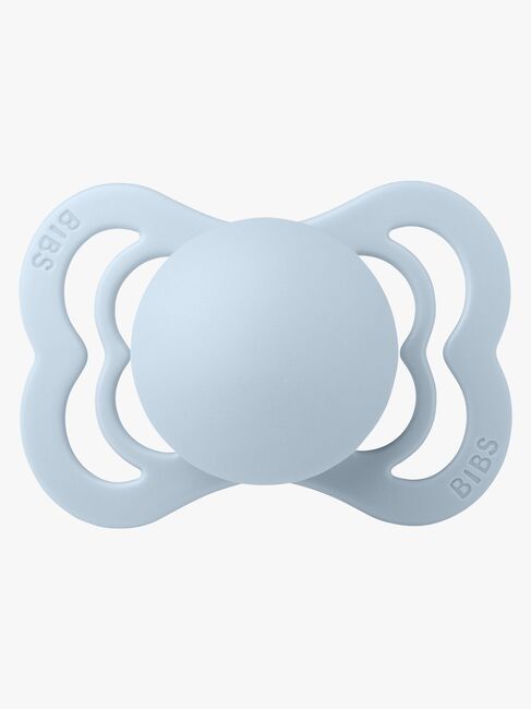 BIBS Supreme Smokk Silikon Str. 1, Baby Blue