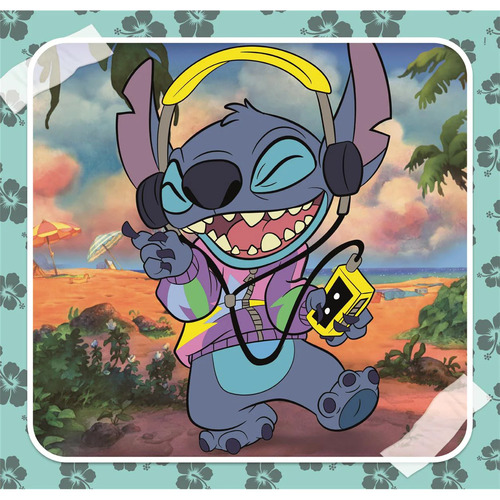Disney Lilo & Stitch Puslespill 3x48