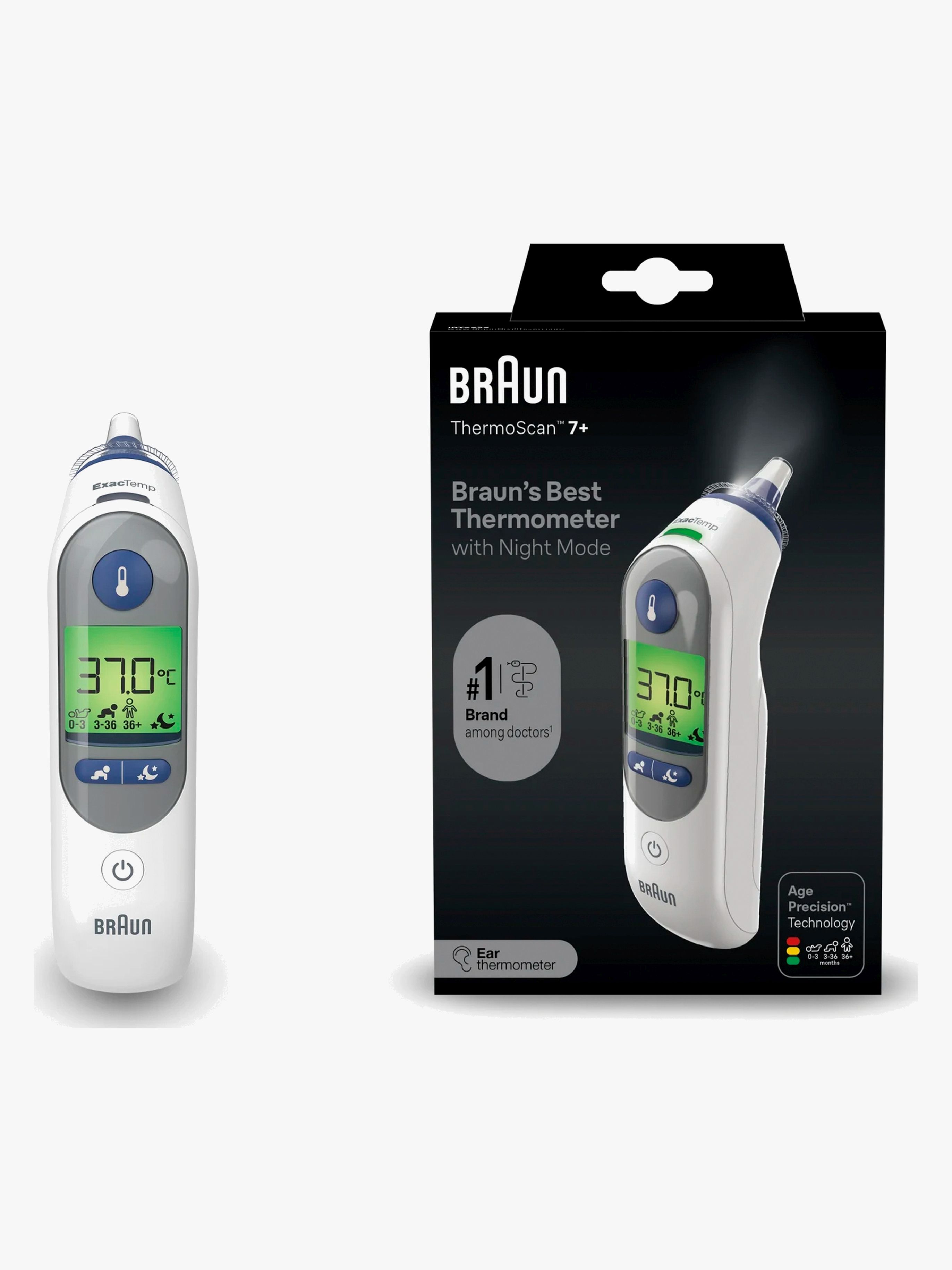 Braun ThermoScan 7+ Termometer - Febertermometer