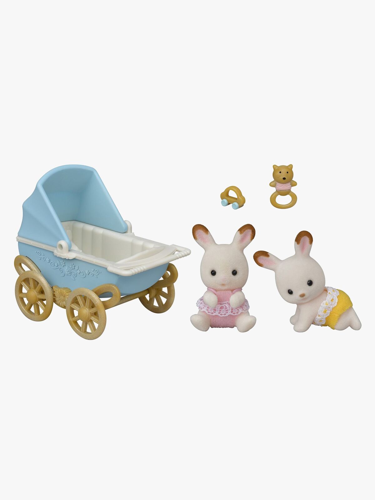 Sylvanian Families Lekesett Sjokoladekanin Tvillingsett