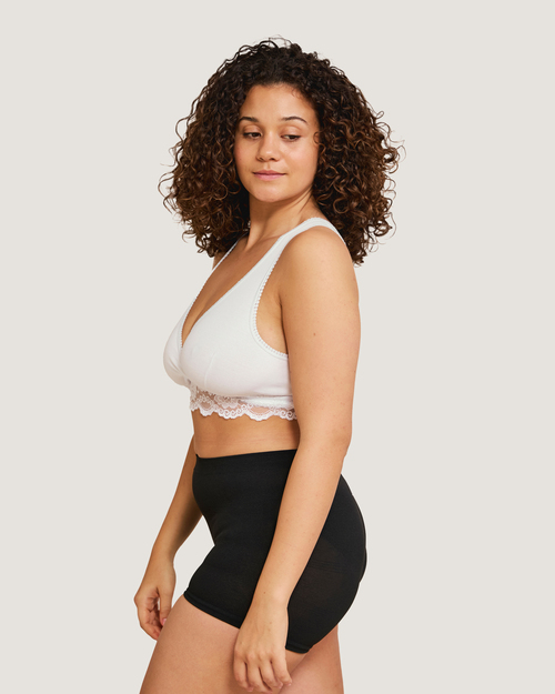 Carriwell Omlott Gravid- og Amme-BH Øko, Hvit