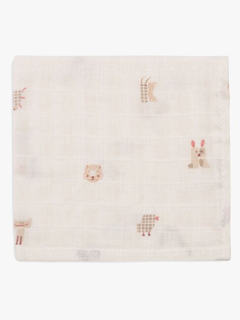 Jollein Vaskekluter 3-Pakk, Animal Friends