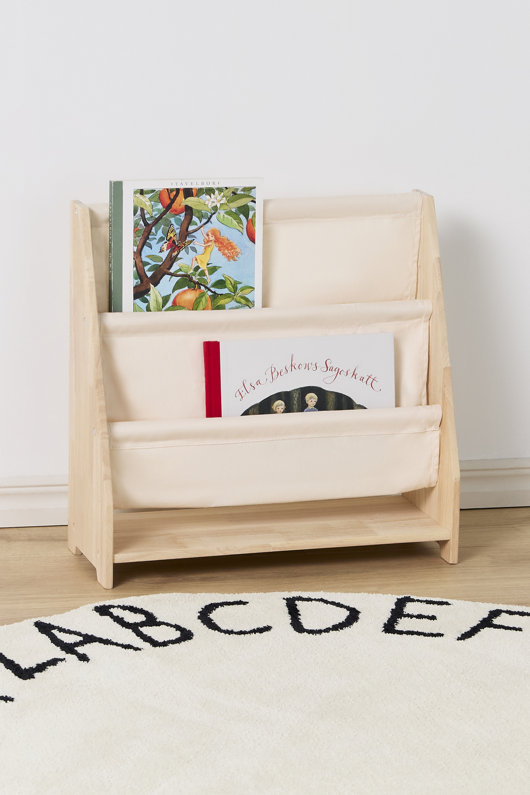 Alice & Fox Canvas  Mini Bokhylle, Nature