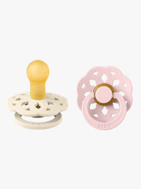 BIBS Boheme Smokker Str 1, Beige/Rosa