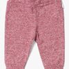 Luca & Lola Paola Bukse Baby, Dark Pink Melange