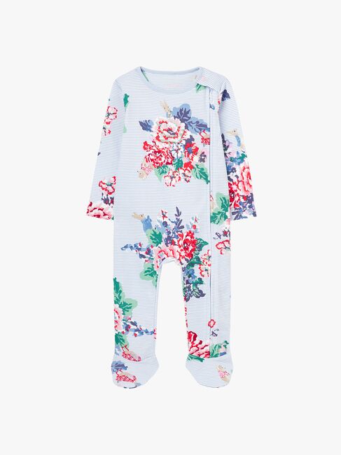 Tom Joules Peter Rabbit Zippy Jumpsuit, White/Cream