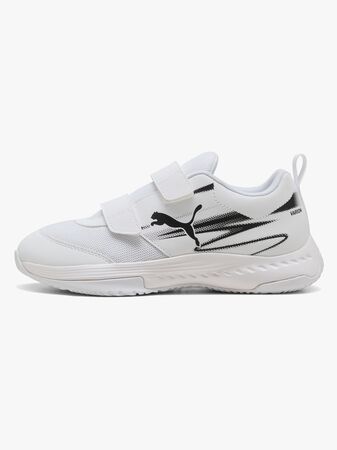 Puma Varion II V Jr Treningssko, White/Black