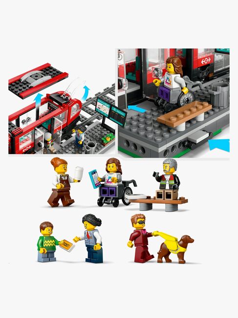 LEGO City 60423 Trikkeholdeplass