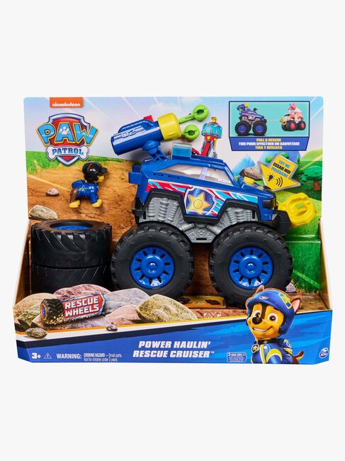 Paw Patrol Rescue Wheels Power Haulin' Cruiser Kjøretøy Chase